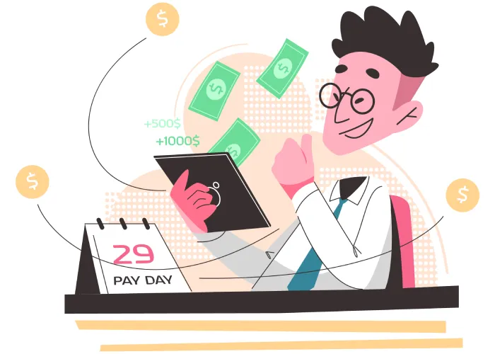 Payday super for employees - checking a super balance on a phone after payday